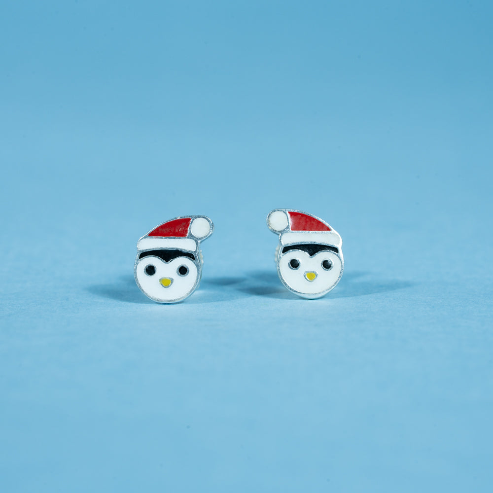 Snow puffin Stud
