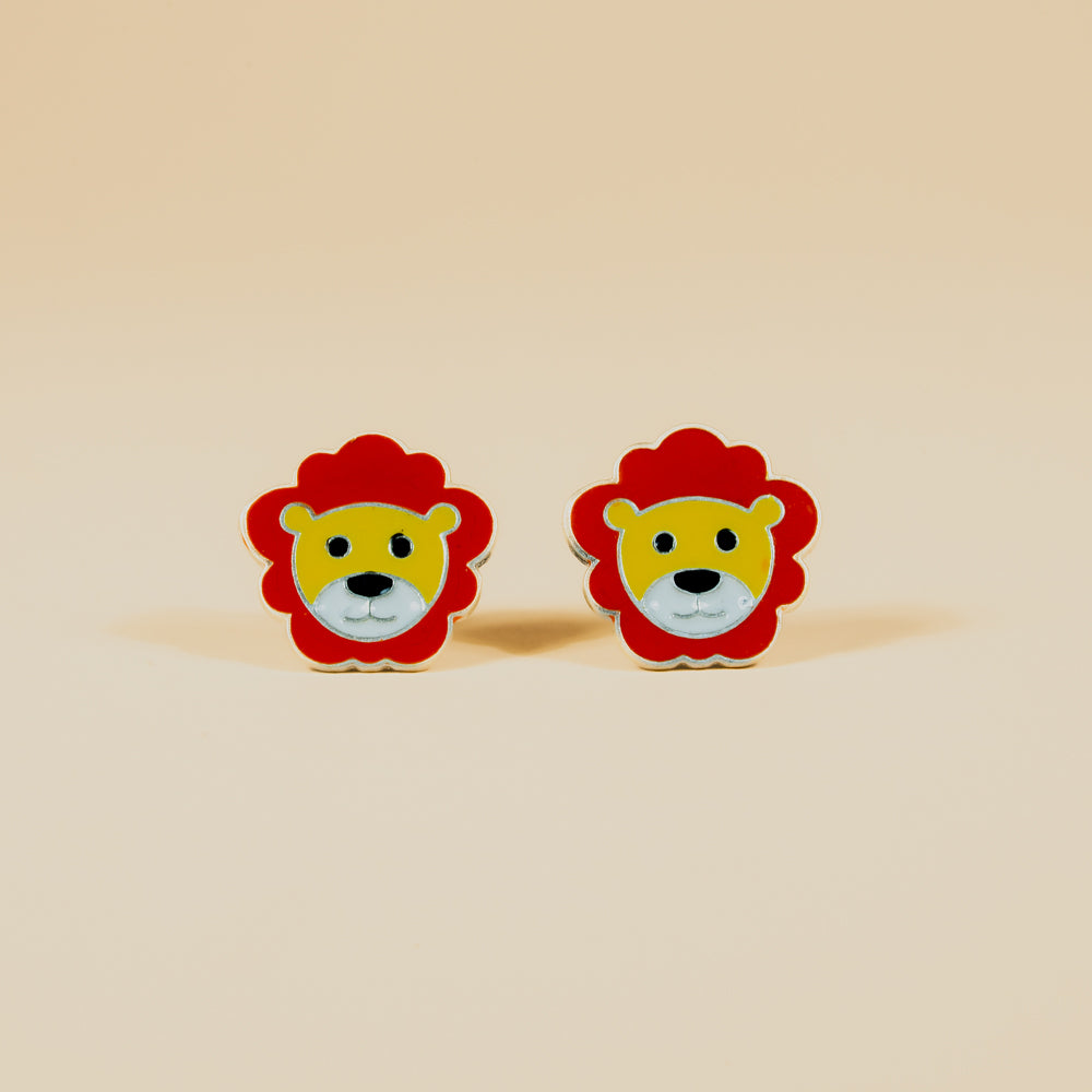 Cute Lion Stud