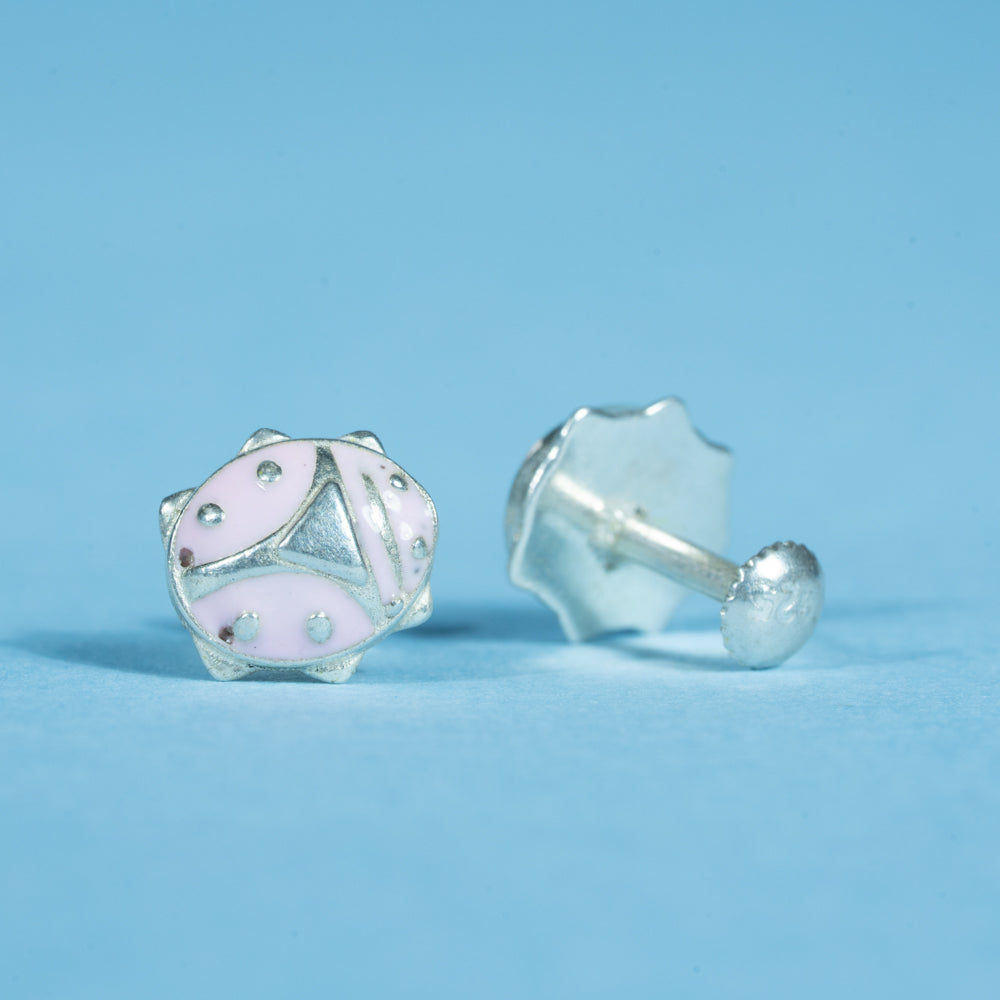 White Bug Stud