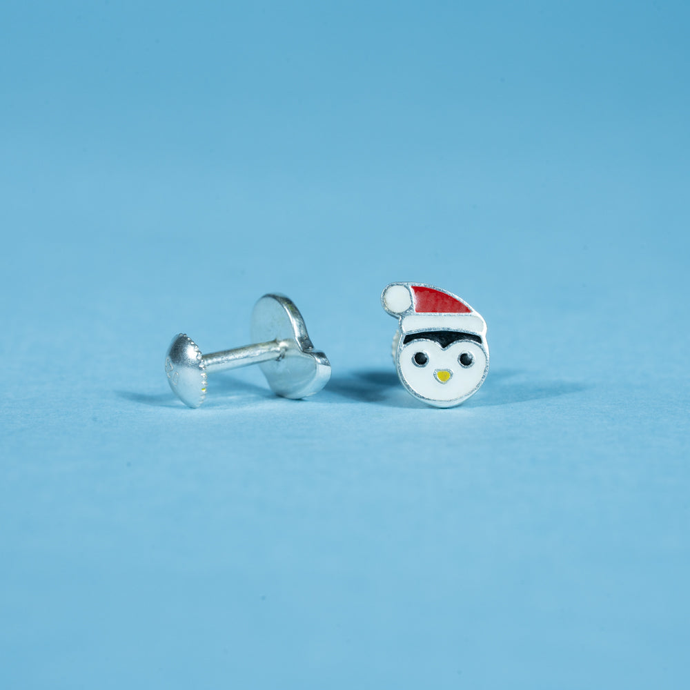 Snow puffin Stud