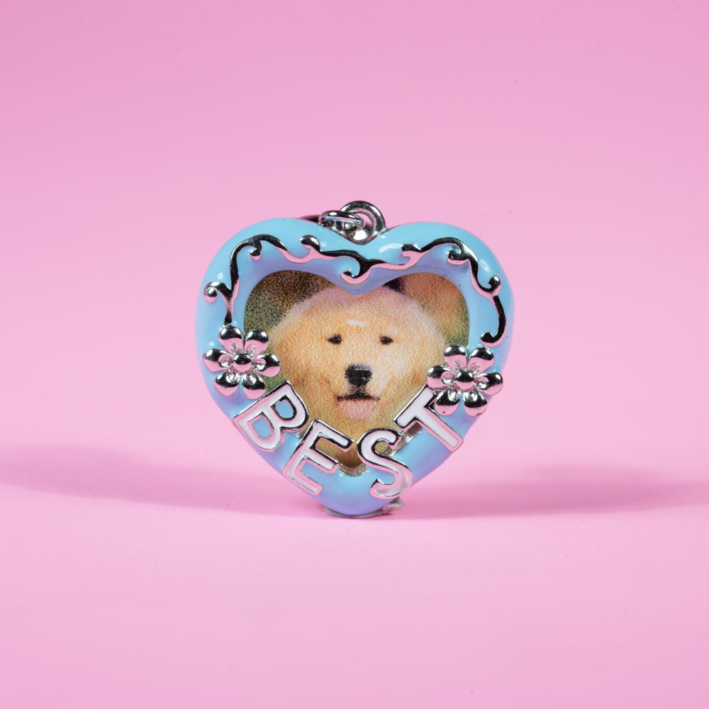 Blue Heart Pendant