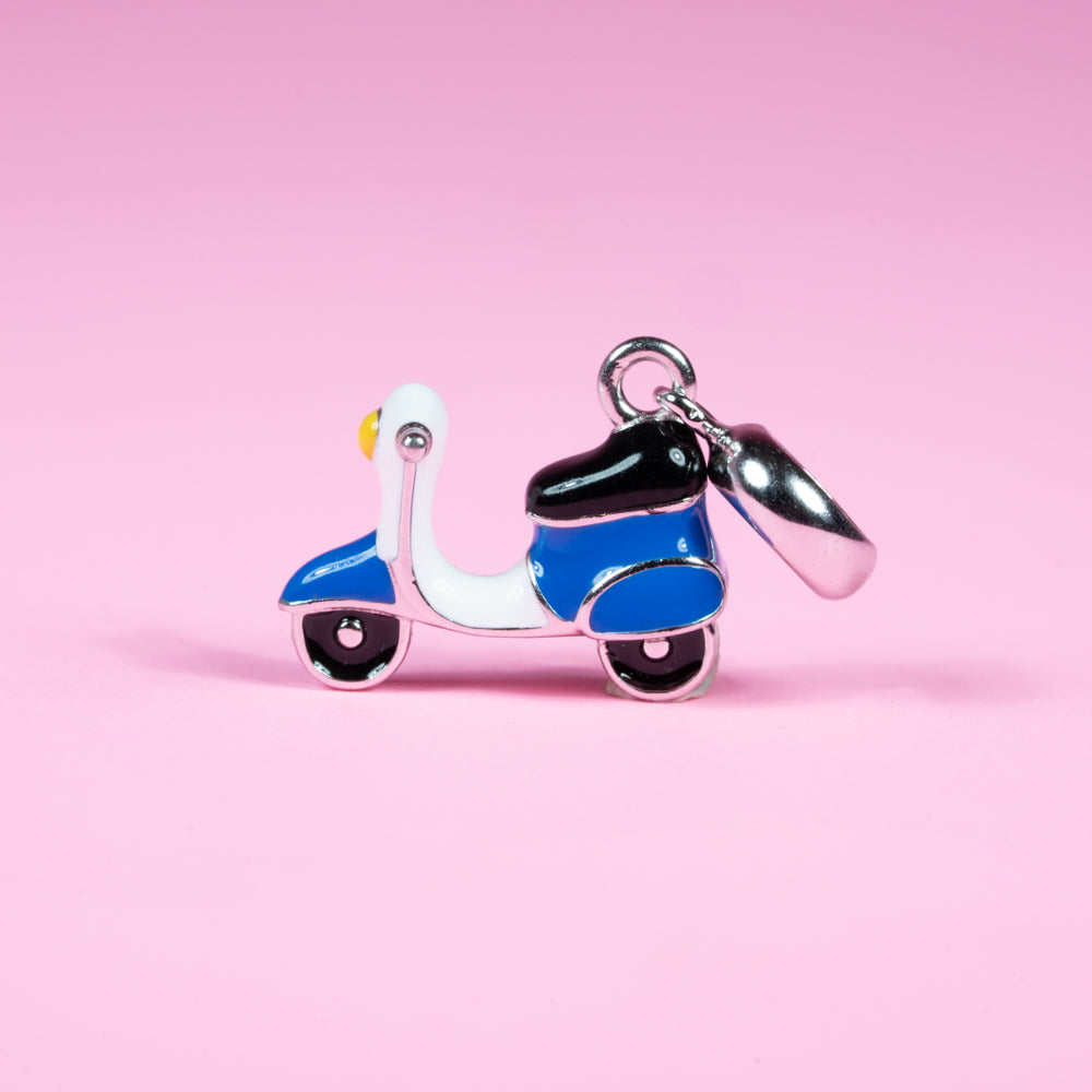 Blue scooty Pendant