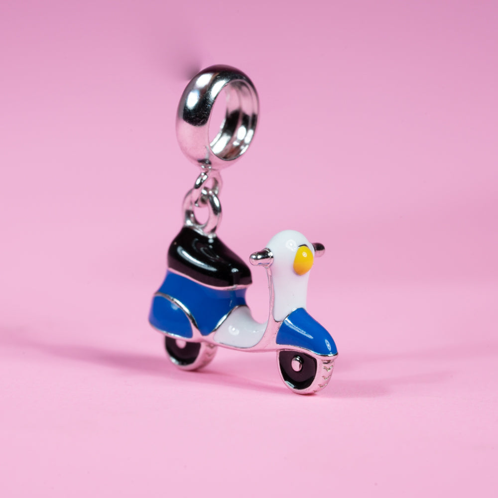 Blue scooty Pendant