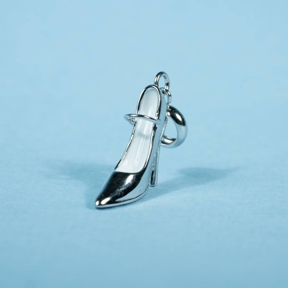 White heels Pendant